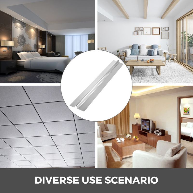 VEVOR PEX Heat Transfer Plates, 50 Pcs Box Radiant Heat Transfer Plates, 4 Ft Aluminum PEX Heat Transfer Plates, 1/2 Inch Heat Transfer Plates Designed For PEX Tubing_voghion.com