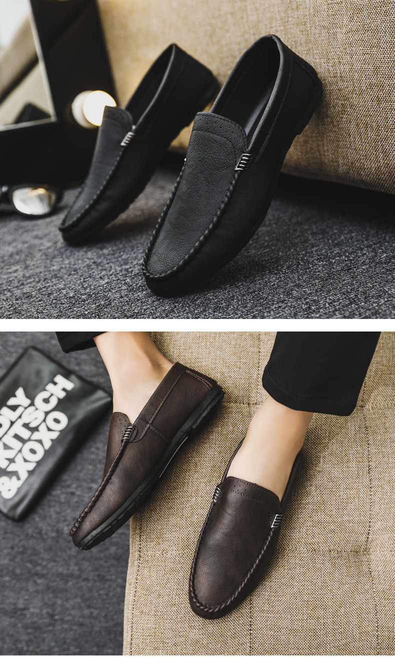 Loafers Männer Casual Schong Luxus Slip-on Summer Designer Mann Mokassinen Atmungsaktiv Männer Fuerschong_voghion.com