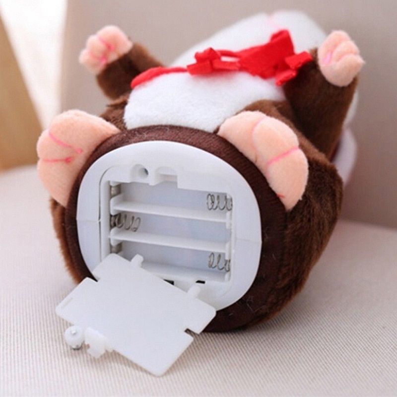 Cheeky Delightful Hamster Talking Mouse Pet Plush Christmas Toy For Kids And Adults_voghion.com