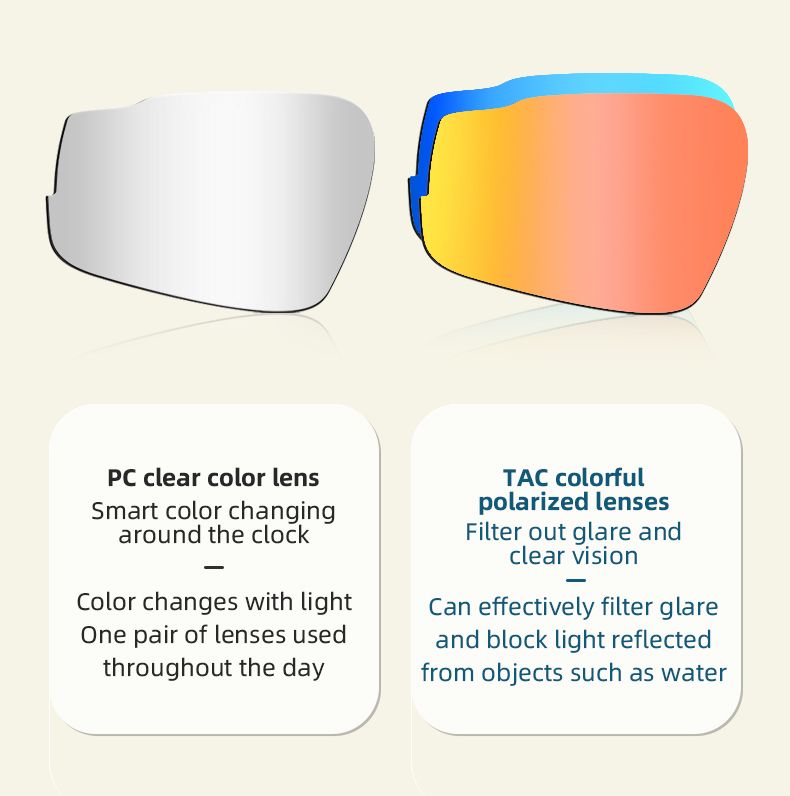 Óculos de sol esportivos fotocrômicos ROCKBROS para ciclismo de estrada MTB, óculos de proteção para homens_voghion.com