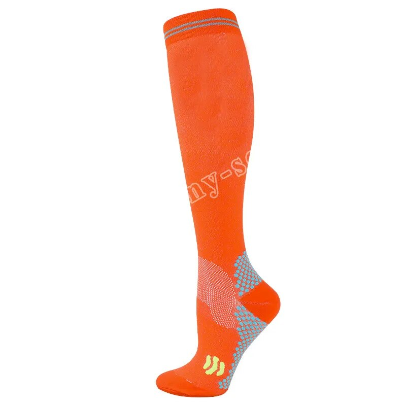 Calcetines deportivos para correr para hombre y mujer, medias deportivas graduadas de compresión para entrenamiento de Crossfit, recuperación, viajes en bicicleta al aire libre_voghion.com