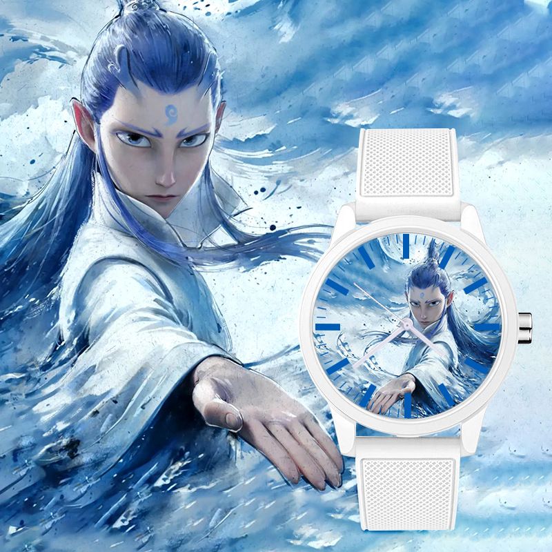 Men's Watches Magic Child Peripheral Nezha Student Quartz Watch Magic Pill Same Style Silent Lifestyle Leisure Children's Precision Watch_voghion.com