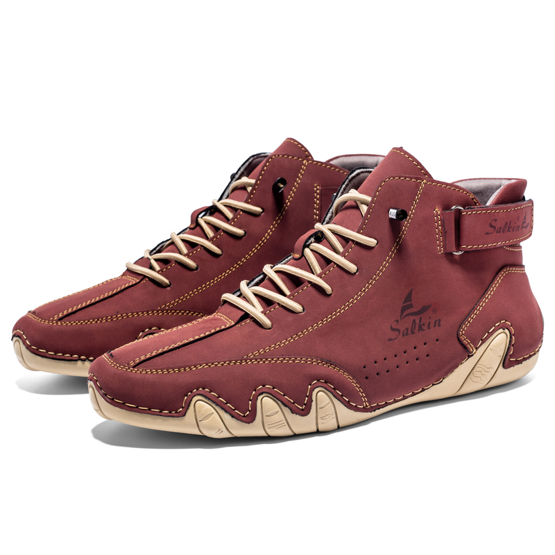 Stivali corti casual da uomo, nuovi Octopus Shoes, alti Martin, primavera/estate_voghion.com