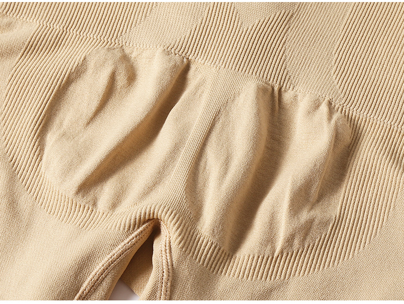 Women's abdominal pull-in pants High waist corset Shapewear breasted adjustment seamless flat Angle hip-lifting waist corset pants_voghion.com