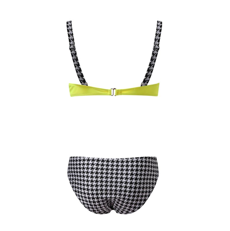 Costum de baie sexy cu armătură și talie înaltă, pentru femei, transfrontaliere europene și americane_voghion.com