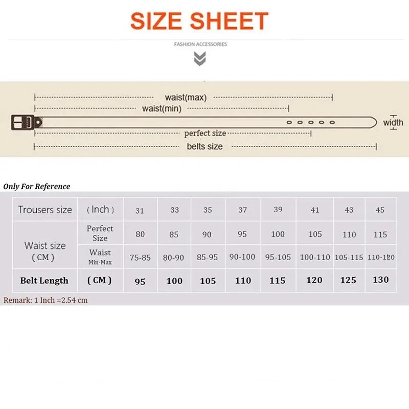 VOOTHOST Curele pentru bărbați de înaltă calitate, cu cataramă automată, din piele, curea pentru blugi, F0123_voghion.com