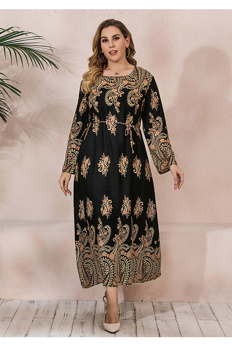 Abiti lunghi taglie forti da donna di vendita calda_voghion.com