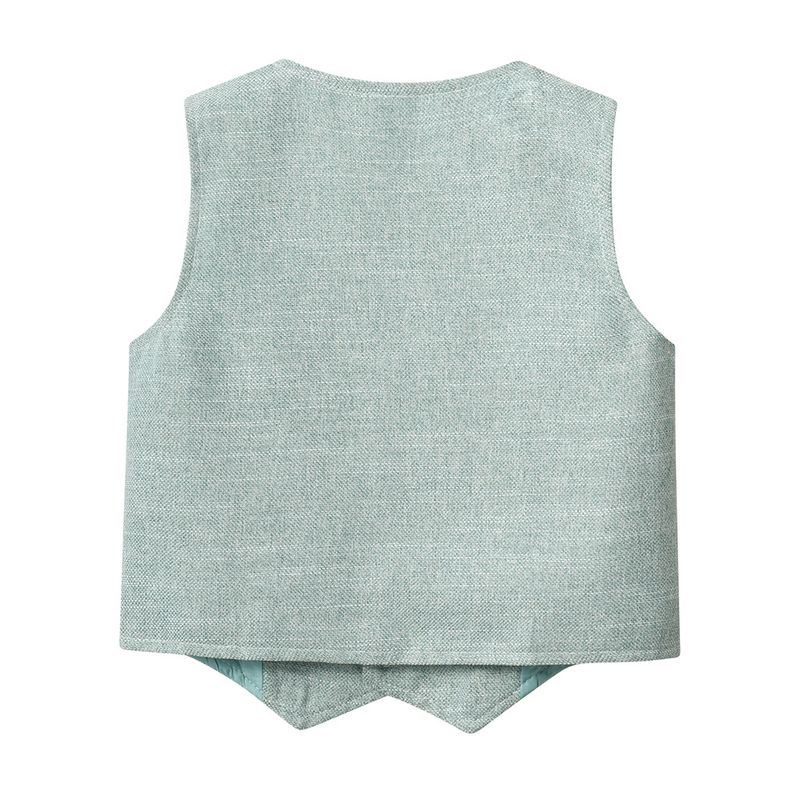 Abbigliamento per bambini Vestito per ragazzi Vestiti primaverili Bel gilet per bambina Vestito in tre pezzi Vestito per bambini di sei anni Vestito per bambini_voghion.com