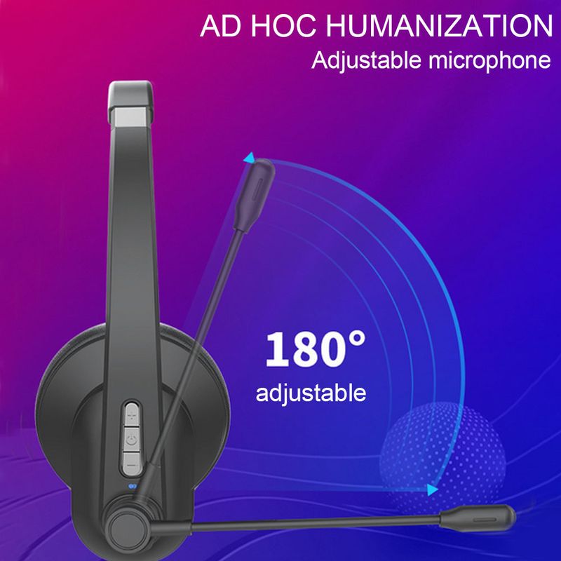 OY632 Wireless Headset Noise Canceling Bluetooth-compatible Headphones With Mic Mute Button For Live Game_voghion.com