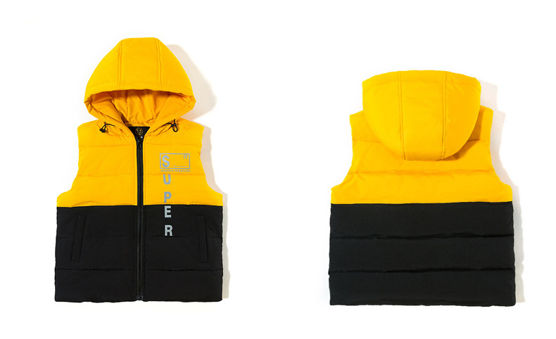 Kinderherfst- en winterjongensset Cuhk Kinderen Jongenswinterfleece verdikte capuchon Driedelige set Mode_voghion.com