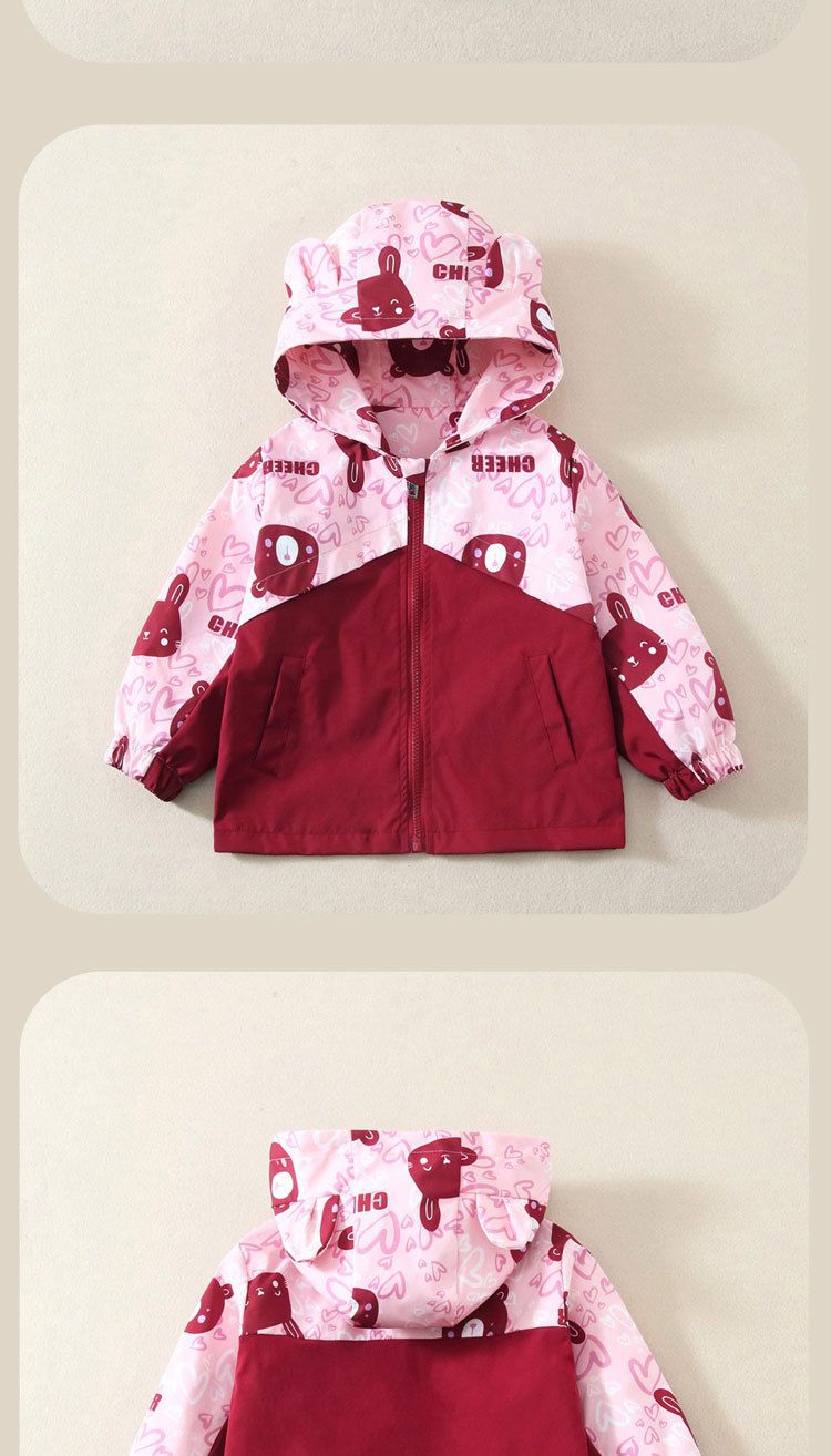 Ropa infantil 2025 Abrigos para niños Primavera y otoño Chaquetas casuales y elegantes para niños Tops Cortavientos de moda para niñas_voghion.com