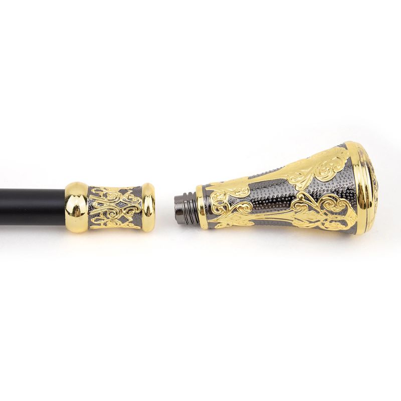 Neu Heiß-Verkauf Metall Luxus Zivilisierten Britischen Gentleman Cane Bühne Leistung Prop Gesang Wettbewerb Handheld_voghion.com