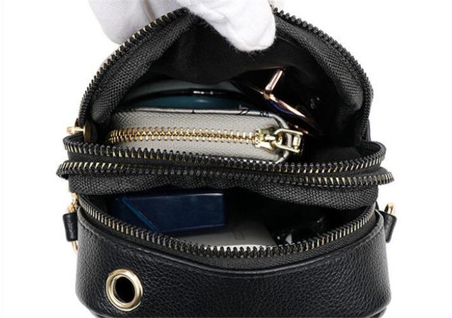 Borse a tracolla in morbida pelle per donna Borsa a tracolla con nappe tinta unita di alta qualità Borse a tracolla per cellulare retrò_voghion.com