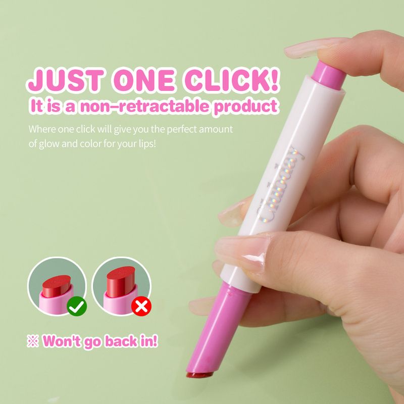 Clubday Langvarig Fugtgivende Presslæbestift - Perlemorsglimmer Roseduftende Spejllipgloss Med Fugtgivende Formel_voghion.com