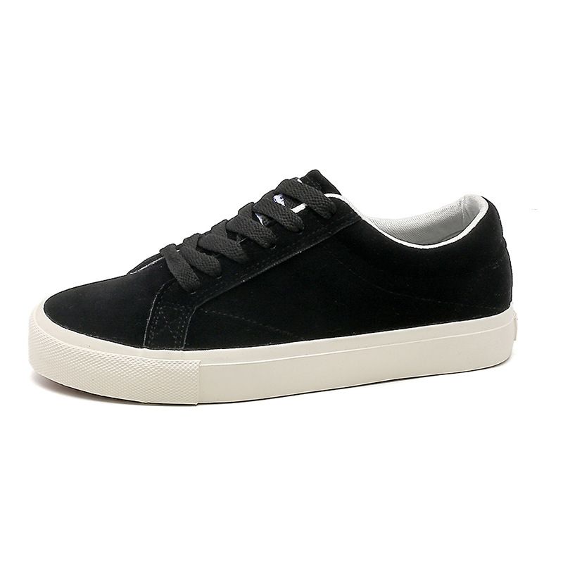 Board 2025 Spring New Men's And Women's Low Top Casual Korean Version Student Versatile Canvas Shoes Frosted Anti Velvet_voghion.com