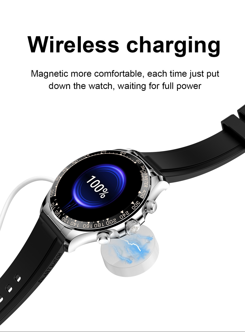 Reloj inteligente EX108 de 1,55 pulgadas con Bluetooth, llamadas y pagos fuera de línea_voghion.com