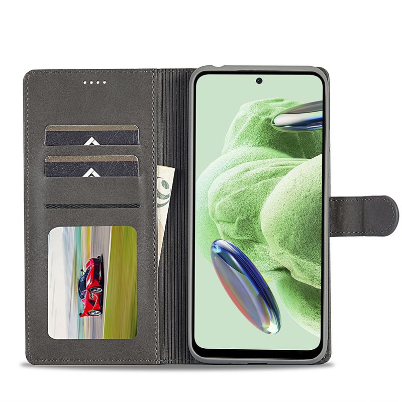 Husă din piele pentru Xiaomi Redmi Note 14 13 12 13C 14C 14R A3 A4 Plus POCO C61 C75 C65 X6 X5 M6 Pro 4G 5G portofel cu suport pentru carduri_voghion.com