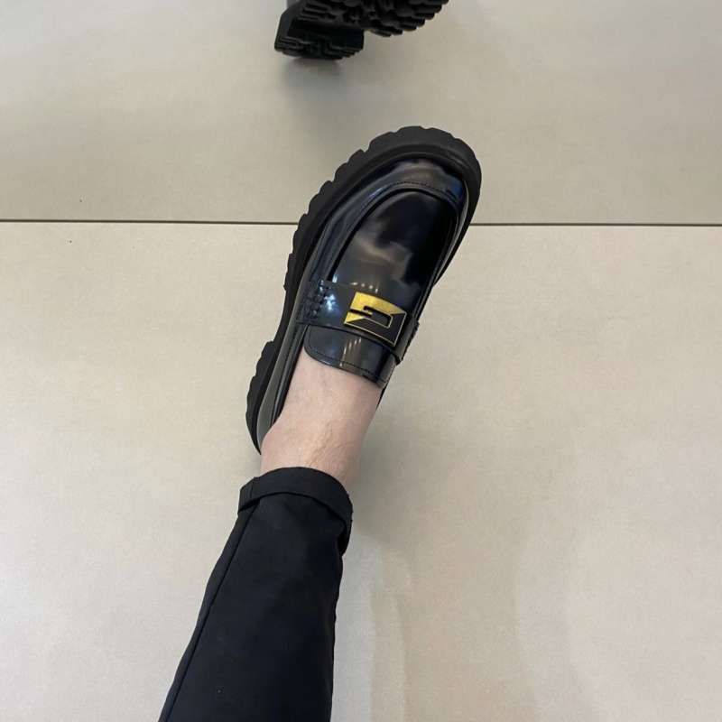 Adatto a tutte le stagioni, alla moda, in pelle, resistente all'usura, nuovo, basso, casual, sportivo, stile britannico, scarpe da uomo di alta gamma._voghion.com