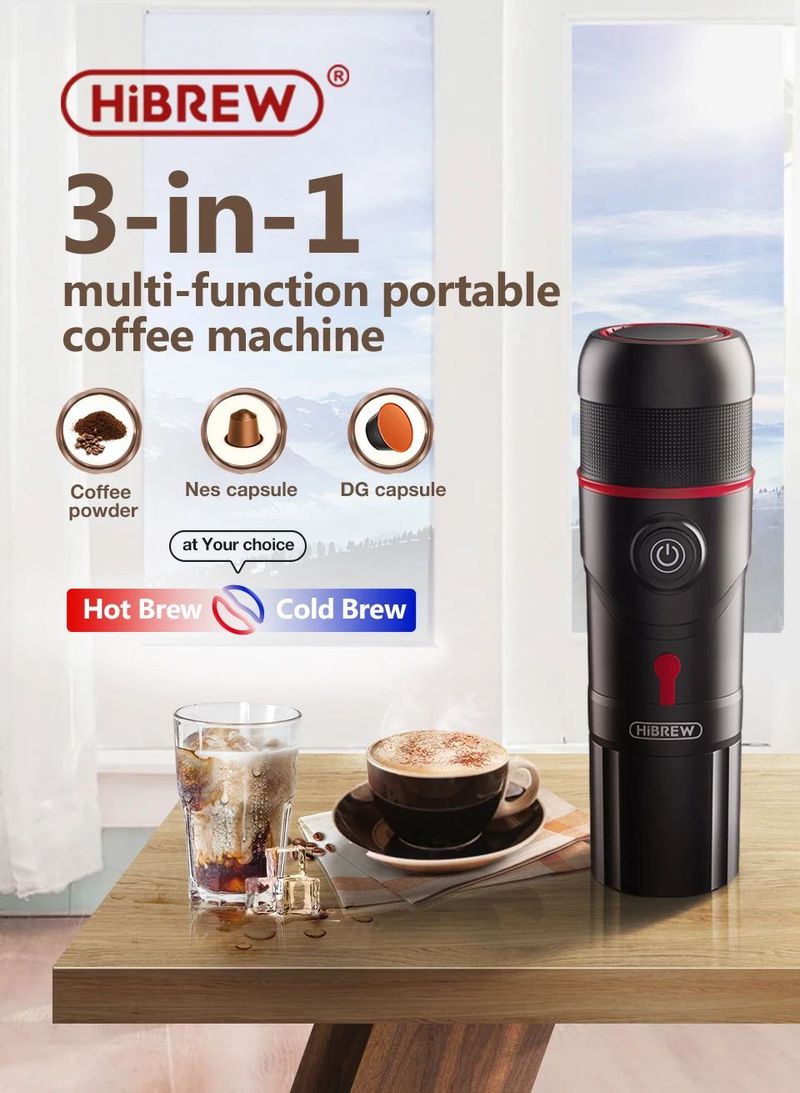 Portable Machine For Car & Home, DC12V Espresso Coffee_voghion.com