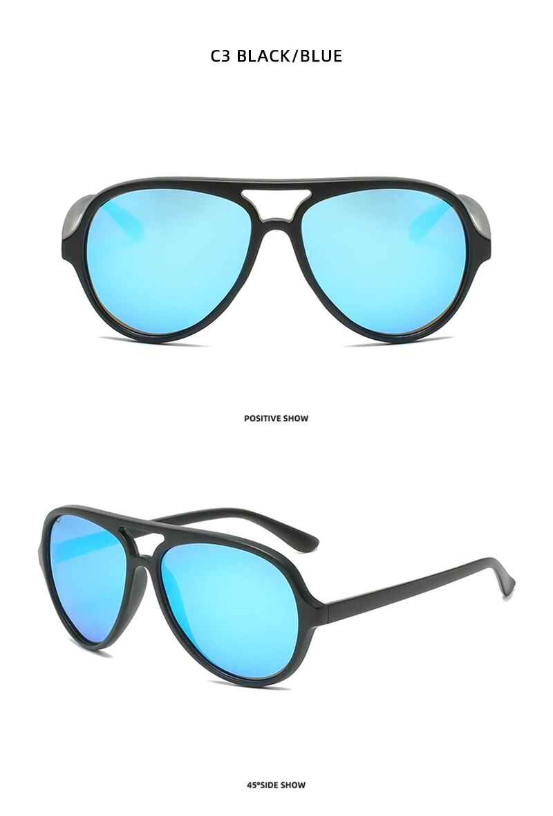 Moodne klassikaline piloodi polariseeritud päikeseprillid meestele ja naistele retro väikestele lennunduspäikeseprillidele meestele ja naistele, moodne UV400 autojuhtimine_voghion.com