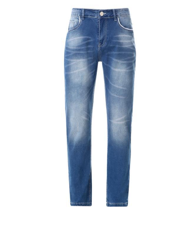 Nouveau style de haute qualité pour hommes Slim Double Line Jeans Gold Classic Tricolor Jeans Nouveau_voghion.com