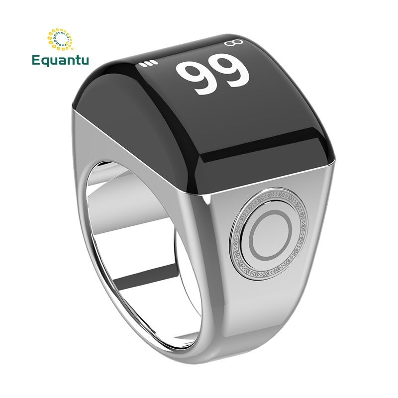 QB702 Zinc Alloy Bluetooth High-Tech Smart Ring_voghion.com