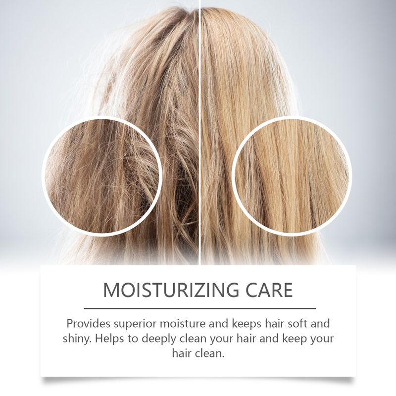 Szampon i odżywka kolagenowa do włosów, oczyszczająca skóra głowy, wzmacniająca szampon, maska regenerująca keratynę, delikatna pielęgnacja włosów_voghion.com