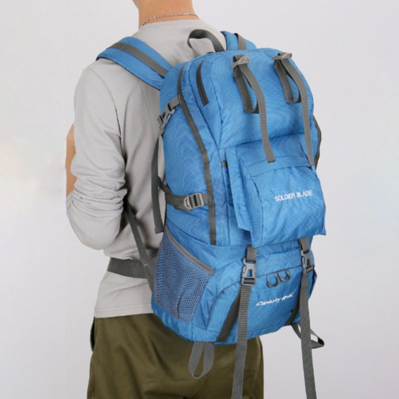 Lihao Travel Scomparti multipli Zaino pieghevole regolabile in nylon di grande capacità Forniture da campeggio_voghion.com