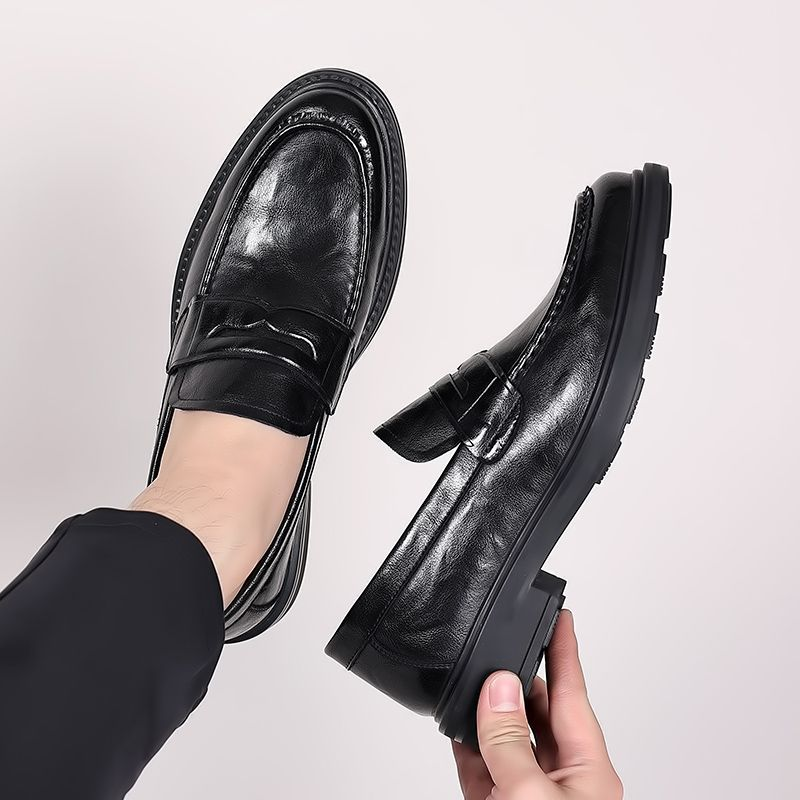 Marke Business Gentleman Arbeit Oxford Schuhe, Lederschuhe_voghion.com