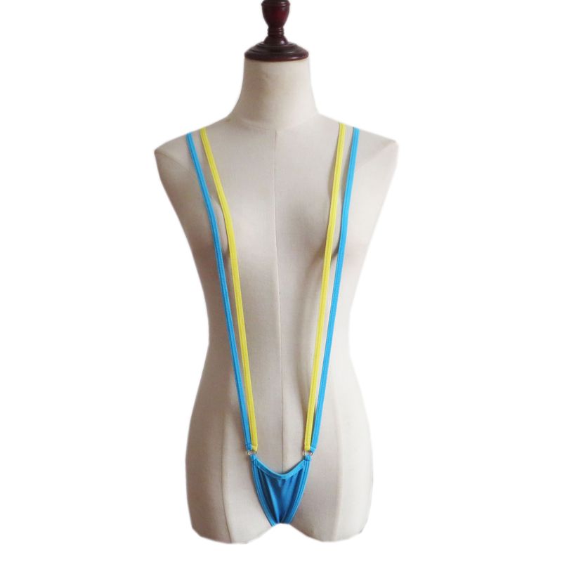 Mini badpak badmode dame sexy pyjama ondergoed driepunts bikini eendelig ondergoed_voghion.com