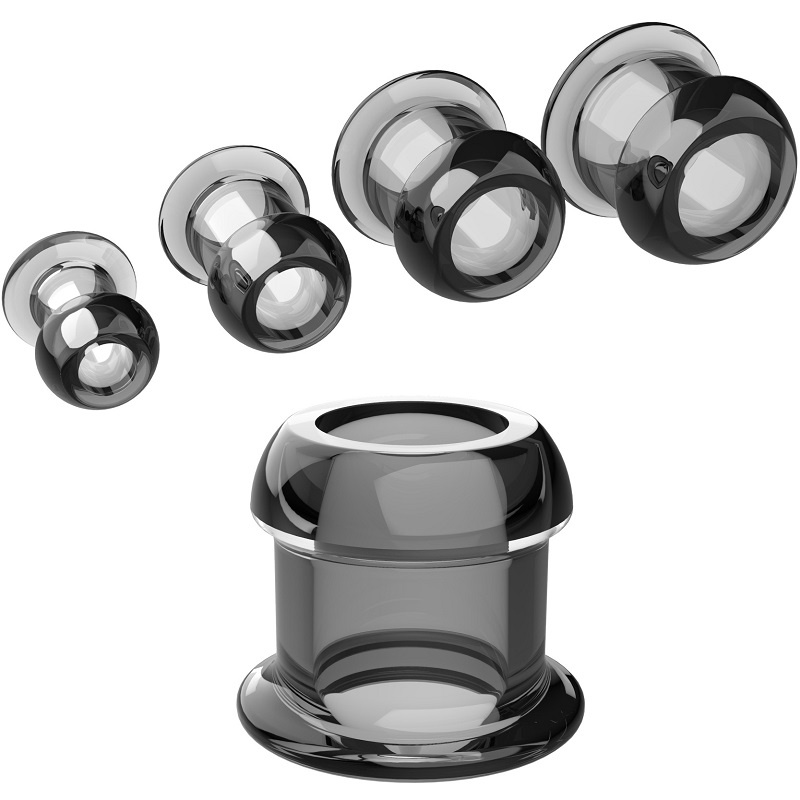Speculum cavo Sbirciare Perline anali Butt Plug con tappo Espansore Tunnel Trasparente Dilatazione dell'ano Donne adulte Uomini Gay_voghion.com