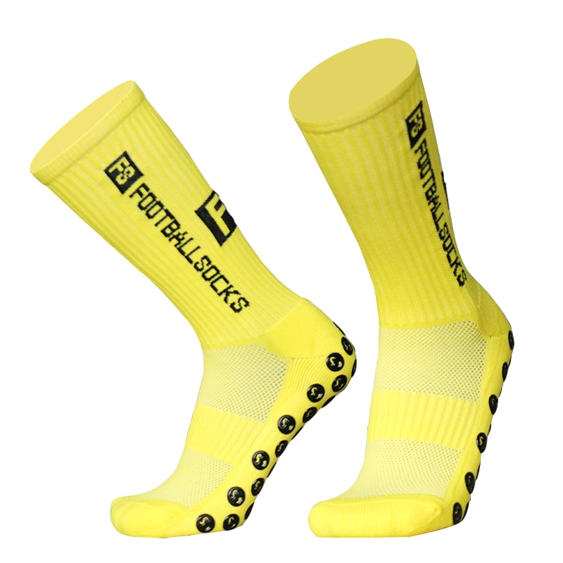 New Style FS Football Round Szilikon Tapadókorong Grip Csúszásgátló Futball Sport Férfi Női Baseball Rögbi Zokni_voghion.com