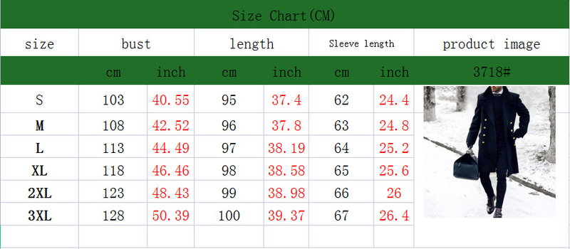 Men's Wool Double-Breasted Trench Coat - Classic British Style Overcoat For Autumn/Winter (Beige/Khaki/Navy)_voghion.com