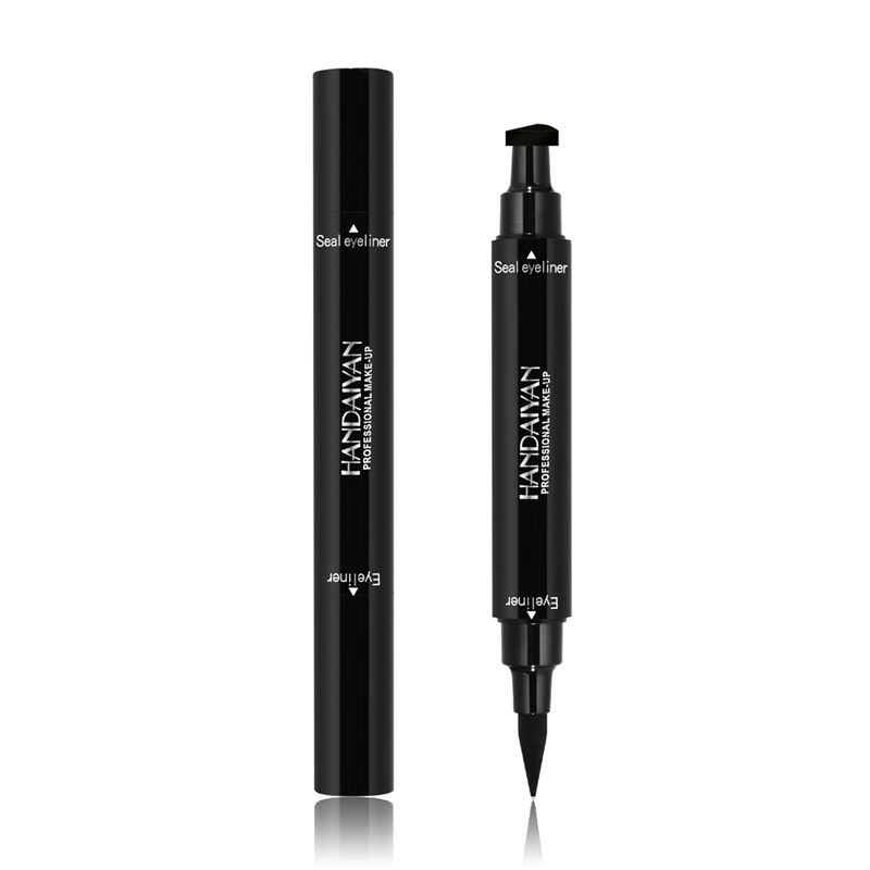 HANDAIYAN Han Daiyan eye-liner noir à double extrémité en forme de triangle maquillage chaud_voghion.com