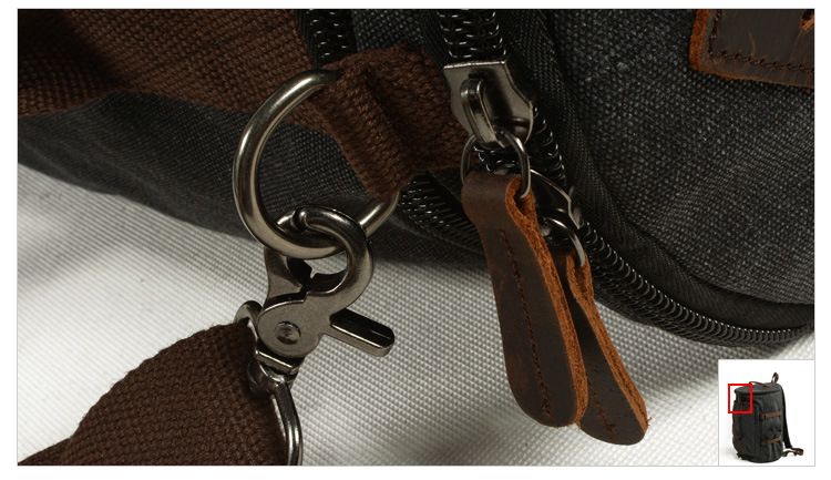 Reisetasche Herren-Rucksack, große Kapazität, lässige Canvas-Tasche für Männer und Frauen, Schulter- und Umhängetasche_voghion.com