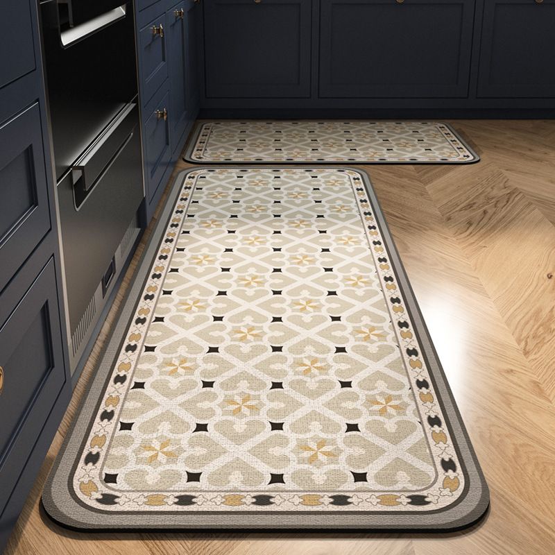 Modern Diatom Mud Household Kitchen Bathroom Absorbent Quick Drying Floor Mat Toilet Door Anti Slip Foot Mat_voghion.com