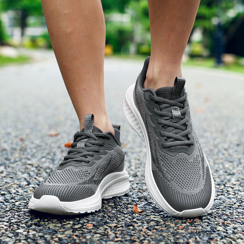 Cheap Summer Running Shoes Man Light Platform Woman Jogging Sneakers Plus Size 48 Breathable Mesh Running Sneakers Male Trainers_voghion.com