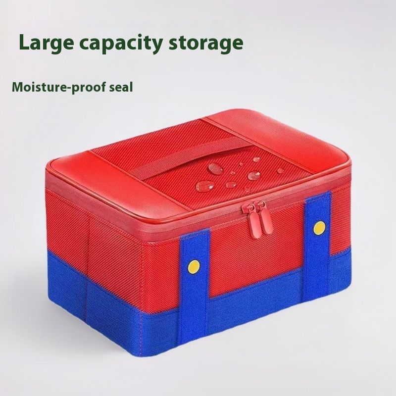 Super Switch Storage Case - Large Hard Shell Travel Bag For Switch Console & Accessories - Lightweight Nylon With Official Design_voghion.com