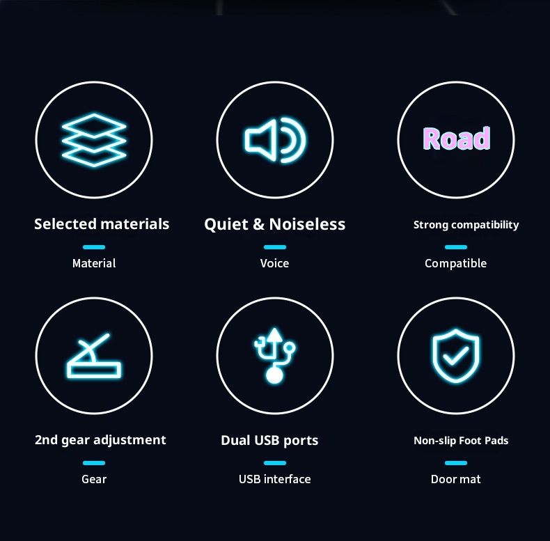 NeoGear NeoGear Cooler Base Superficie metallica Supporto per laptop da gioco Ventola di raffreddamento silenziosa Artefatto_voghion.com