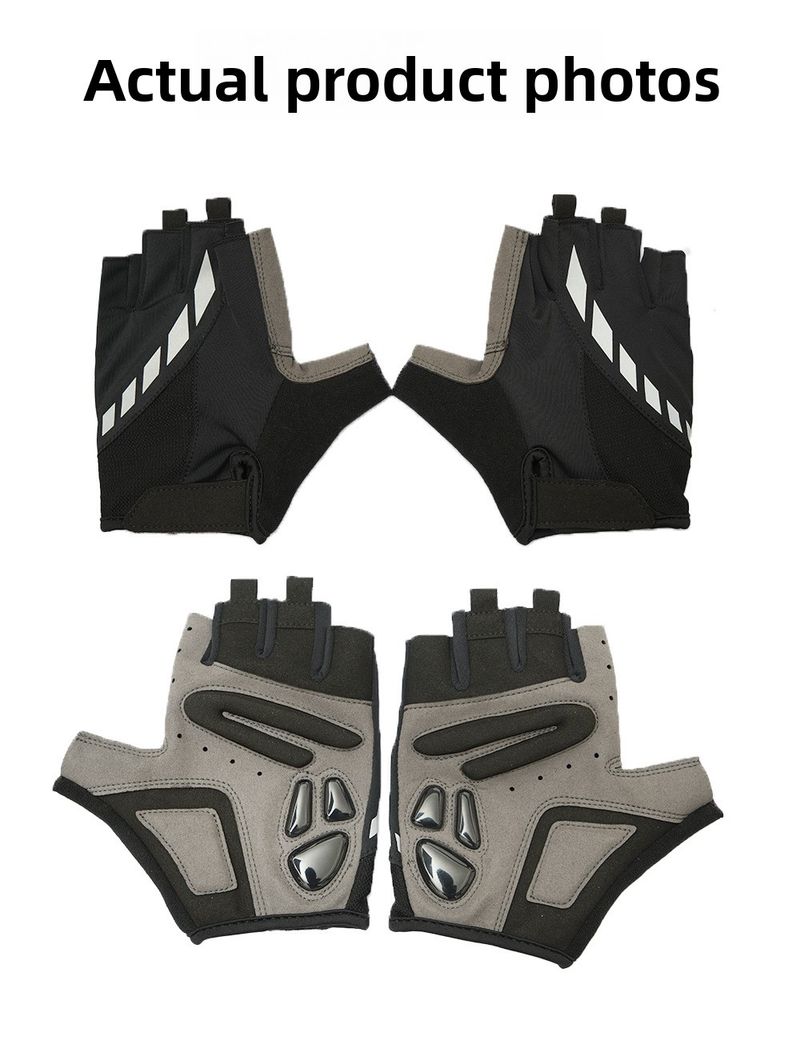 Premium Cycling Gloves Summer Breathable Non-Slip Shock Absorption Half-Finger Outdoor Sports Training Bicycle Road Bike_voghion.com