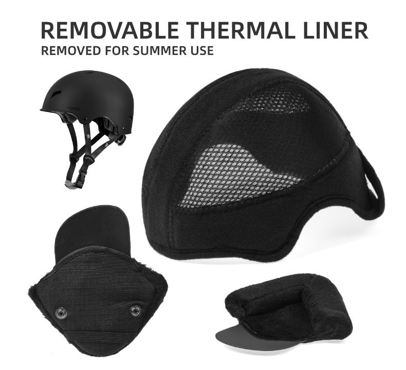 BATFOX Unisex Ski Helmet For Adults - Lightweight ABS Shell With EPS Foam Liner, Warm & Comfortable Snowboarding Helmet For Men & Women_voghion.com