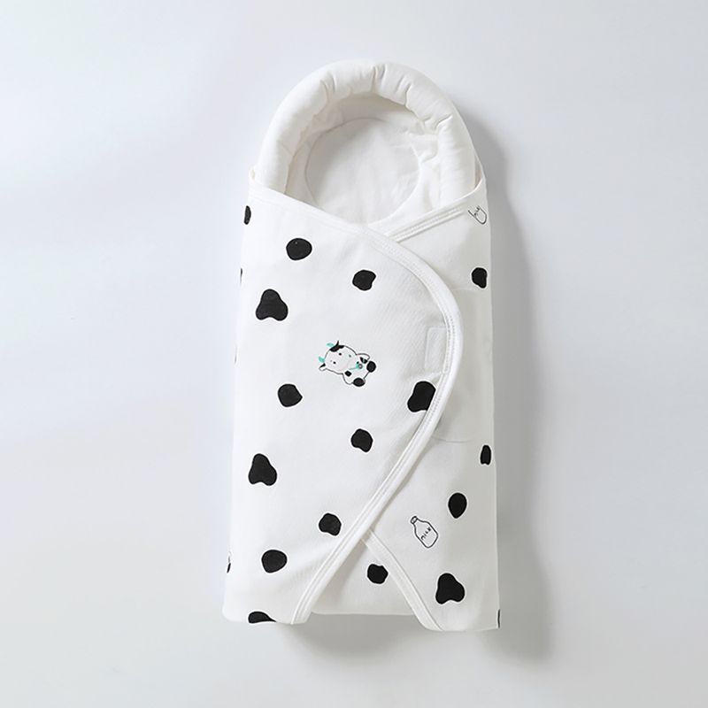 Manta envolvente de algodón para bebé, manta para guardería infantil para recién nacidos, manta protectora para cabeza y cuello con estampado de dinosaurio, manta cálida para bebé_voghion.com