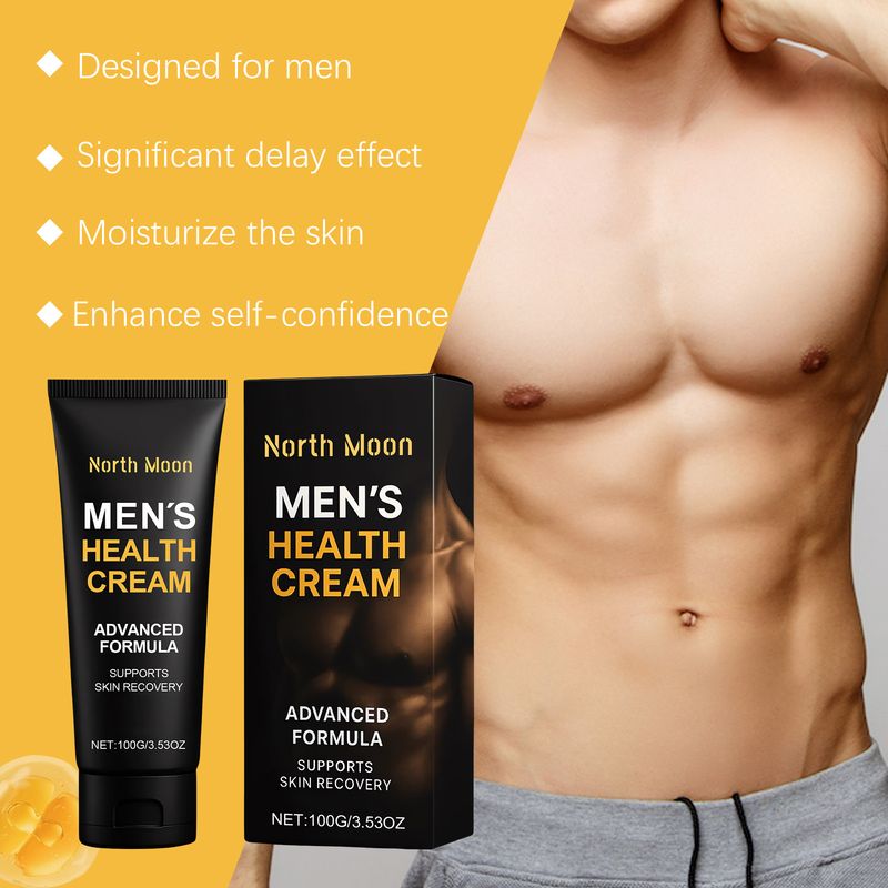 Crema per la cura quotidiana del corpo maschile NORTH MOON, delicata, nutriente e idratante._voghion.com