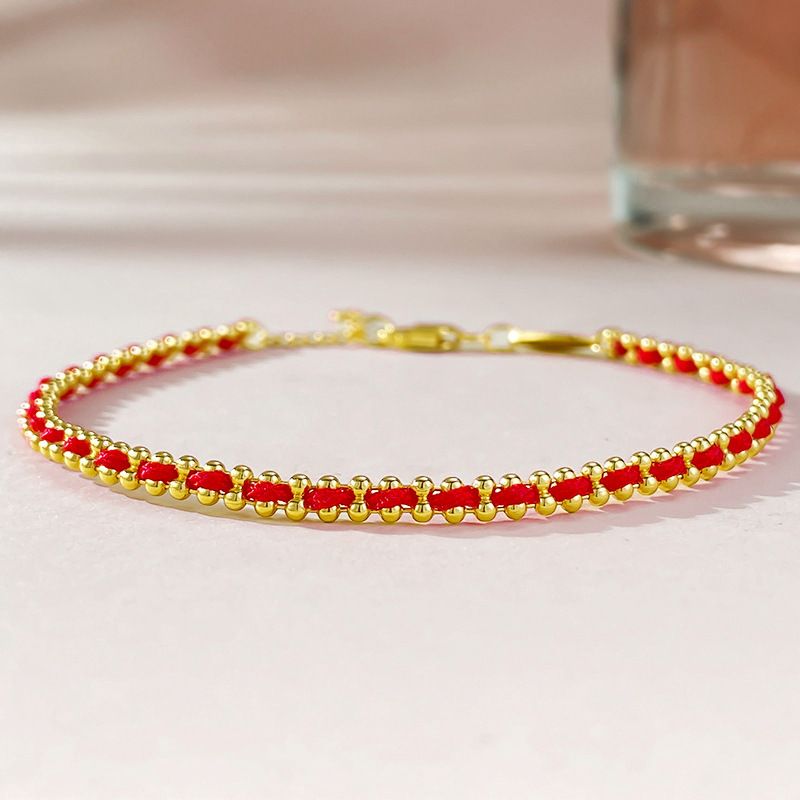 S Pure Sier Zodiac Jaar Rede Nieuwe Franse Rode Touw Armband Dames Transfer Sieraden_voghion.com