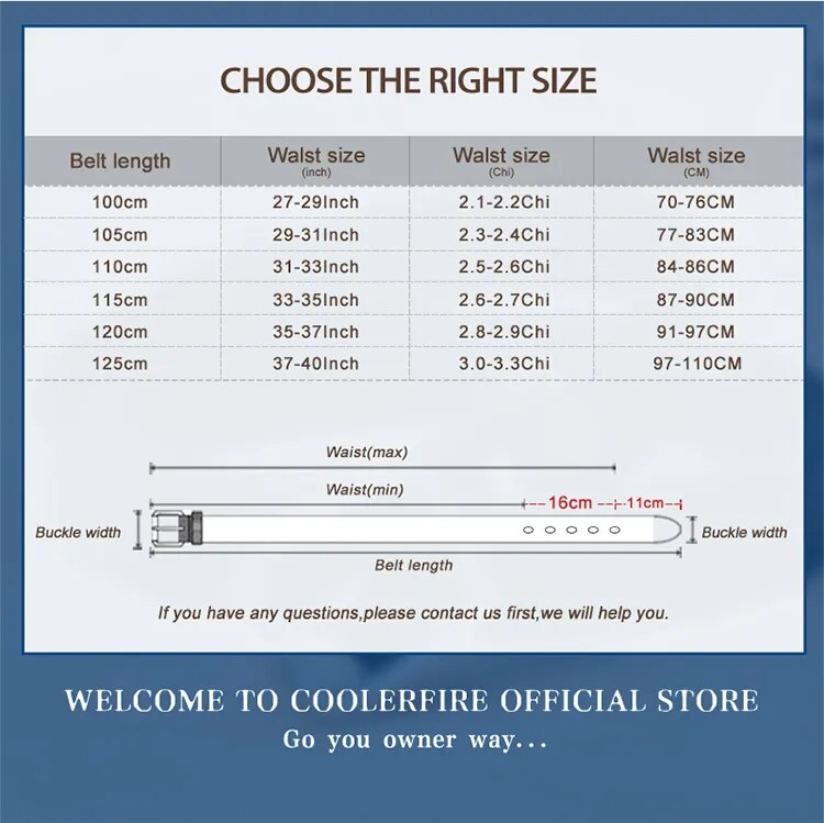HOT Fashion Women Genuine Leather High Quality Gold Buckle Best Matching Dress Jeans Belts for Lady LB2146_voghion.com