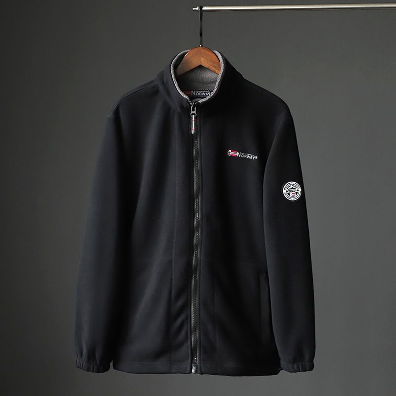 Suitable For All Seasons Norwegian Outdoor Goods Available In Plus Sizes ~ Autumn And Winter Men's Thermal Fleece Jacket XH6614_voghion.com