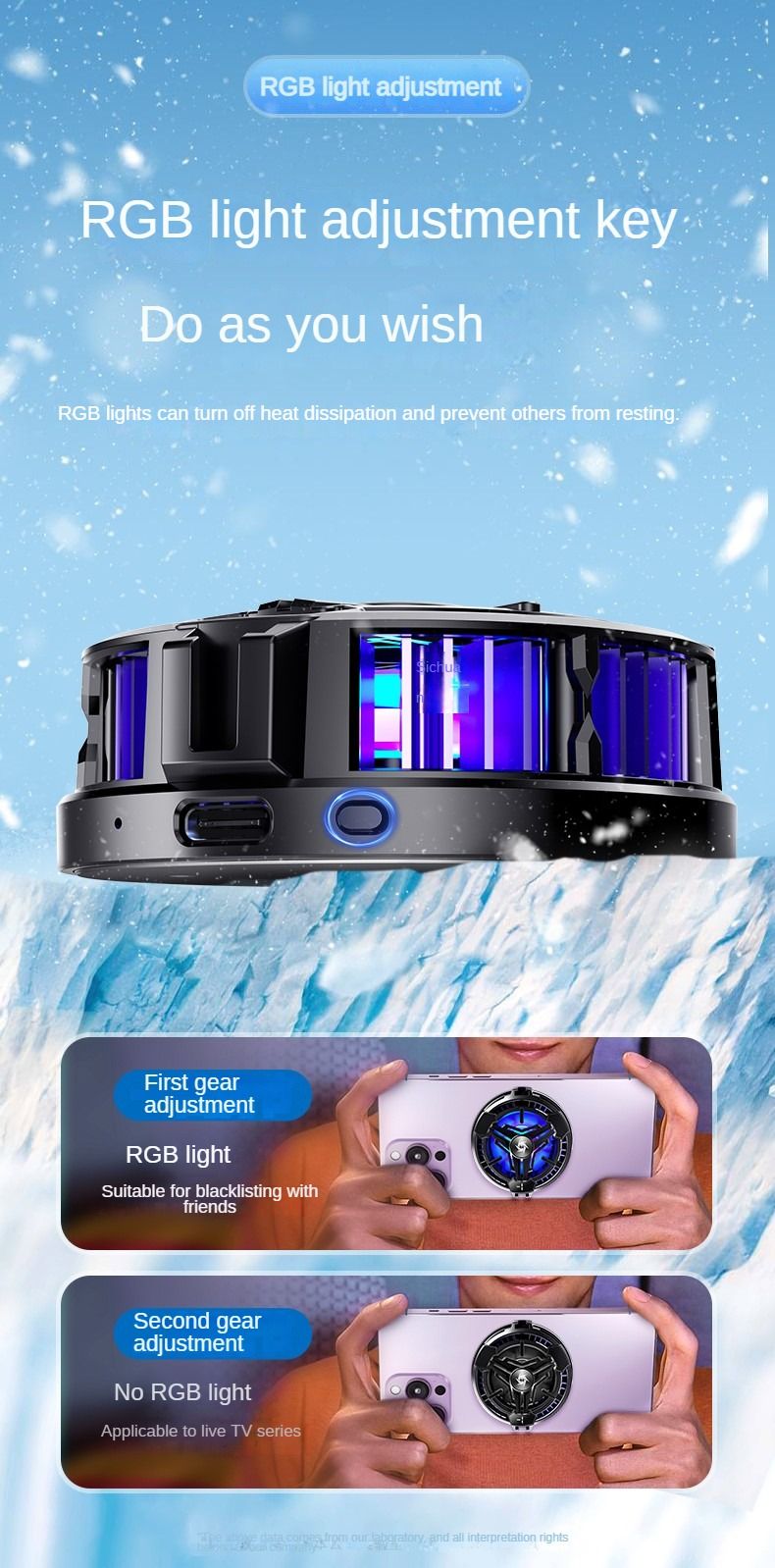 10 New Radiator For Phablet Fan Semiconductor Gaming Cooler Mobile Phone_voghion.com