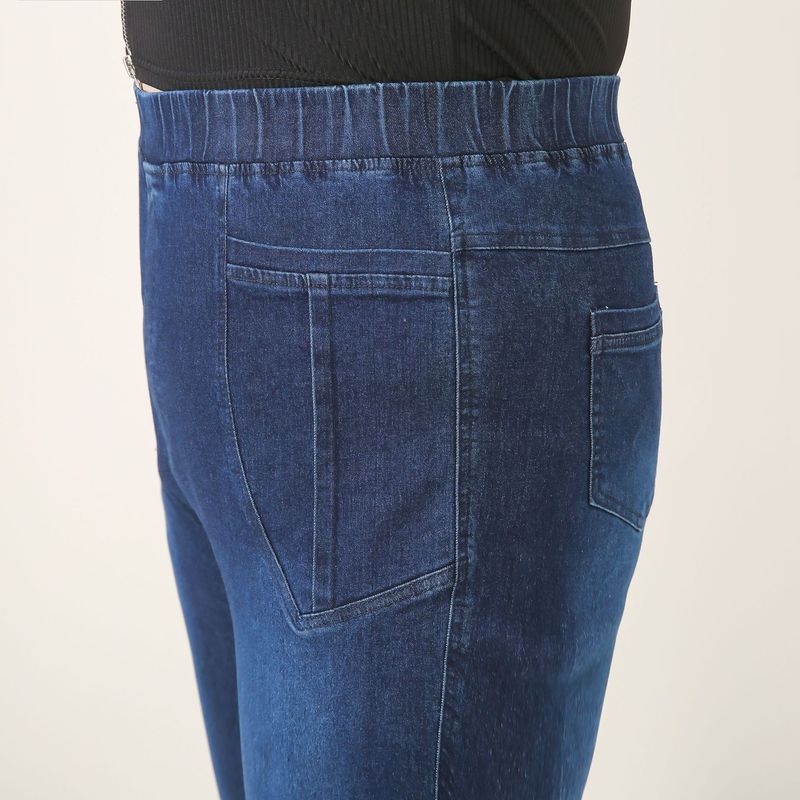 Women's Clothing Large Size Jeans For Women Autumn Fat Mm Slim Trousers High Elastic Small Pants_voghion.com