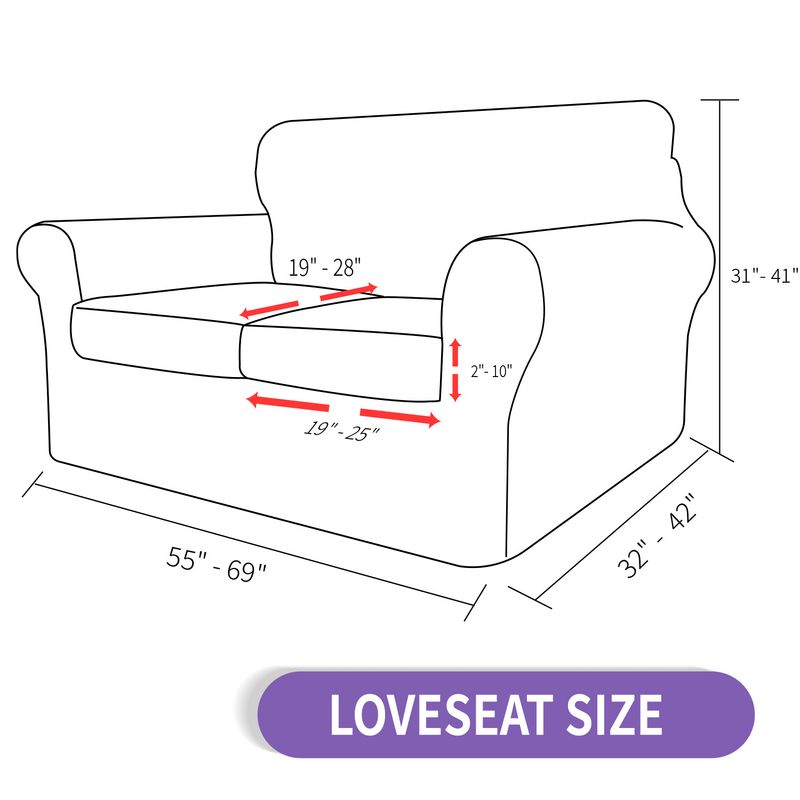 polar fleece sofa cover all-inclusive elastic thickened solid color sofa cushion Four Seasons fabric sofa cover_voghion.com