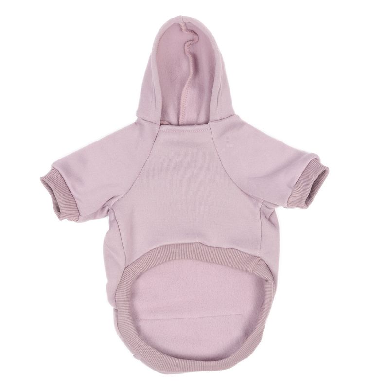 Furnizare transfrontalieră de modă caldă britanică scurtă pisică albastră Teddy câine mijlociu și mic cu glugă haine pentru câini pulover pentru animale de companie_voghion.com